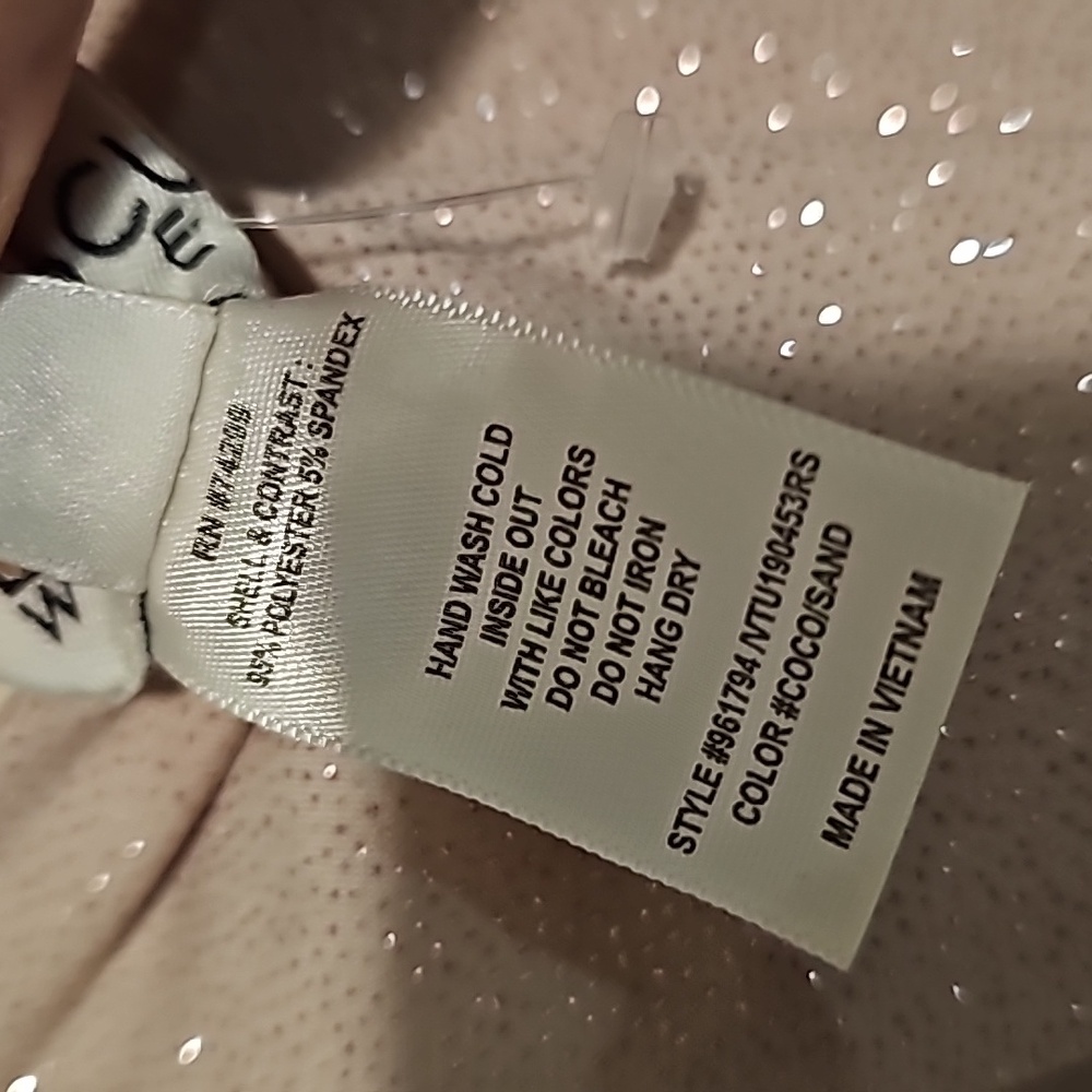 EN FOCUS Studio woman Sparkly Nude + Gold Sheer Tank Dress 16W NWT - Picture 14 of 14
